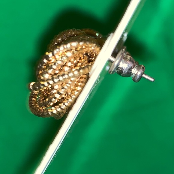 NWT, Van Heusen, Set of Gold plated twisted layered earrings! - Picture 2 of 6